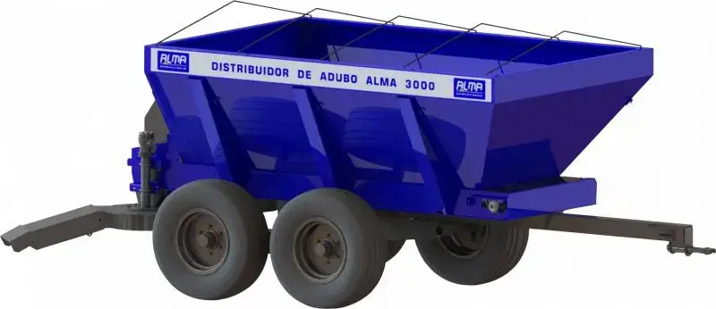 Distribuidor de adubo para trator